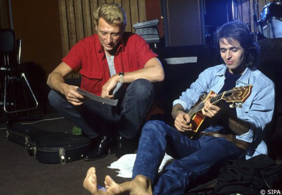Johnny Hallyday et Jean-Jacques Goldman (1986)